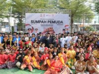 Wali Kota Makassar Munafri Arifuddin memimpin upacara Hari Sumpah Pemuda ke-98 di Balai Kota Makassar, 28 Oktober 2026.