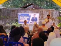 Ikhsan Baharuddin menyerap aspirasi warga saat reses DPRD Pangkep di Kelurahan Pabundukang.