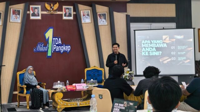 Milad pertama TDA Pangkep memperkuat kolaborasi pengusaha lokal.