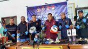 Penyisiran Kampung Vietnam Berujung Penyitaan Ganja dan Senjata