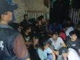 Penggerebekan dugaan lokasi peredaran narkoba oleh Polda Sumatera Utara di Medan Area