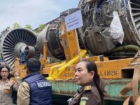 Tiga mesin pesawat bekas senilai Rp30 miliar diamankan Polda Kepri