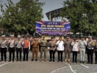 Andi Ilham Zainuddin menghadiri Apel Gelar Pasukan Operasi Patuh Pallawa 2026 di Polres Pangkep.