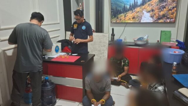 Polisi dan BNK Gerebek Kawasan Pasar Lama PPU, 30 Poket Sabu Disita